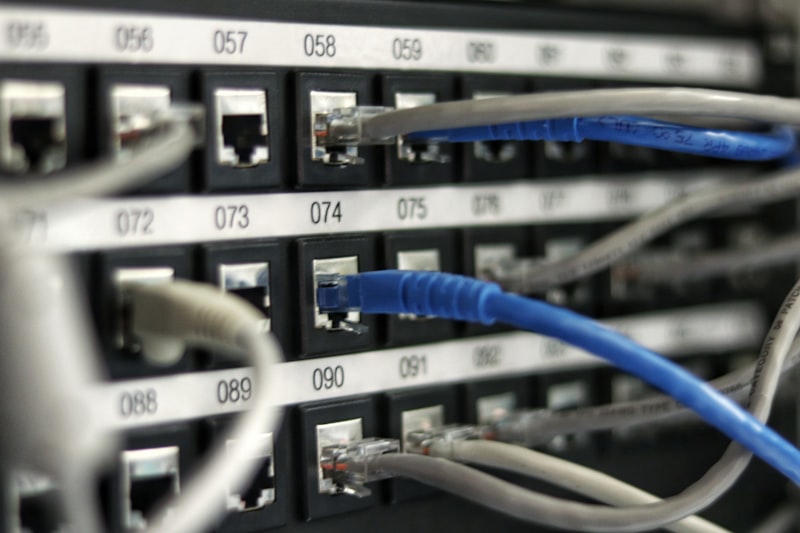 Настройка LAN — монтаж кабельной сети